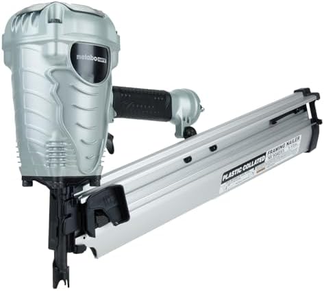 Metabo HPT Framing Nailer, Pro-Preferred Power Nailer for Floorin...