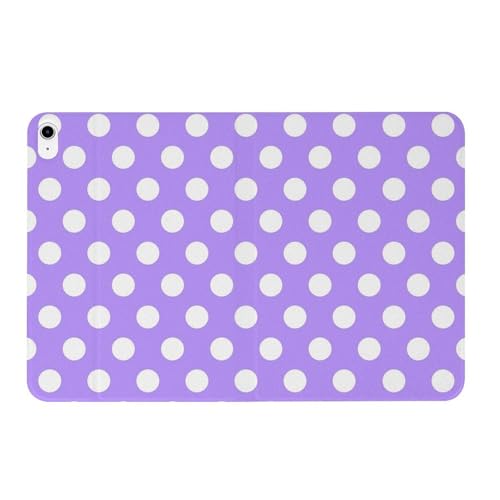 Coque fine pour iPad 10e génération anti-rayures violette avec support et réveil auto - 6