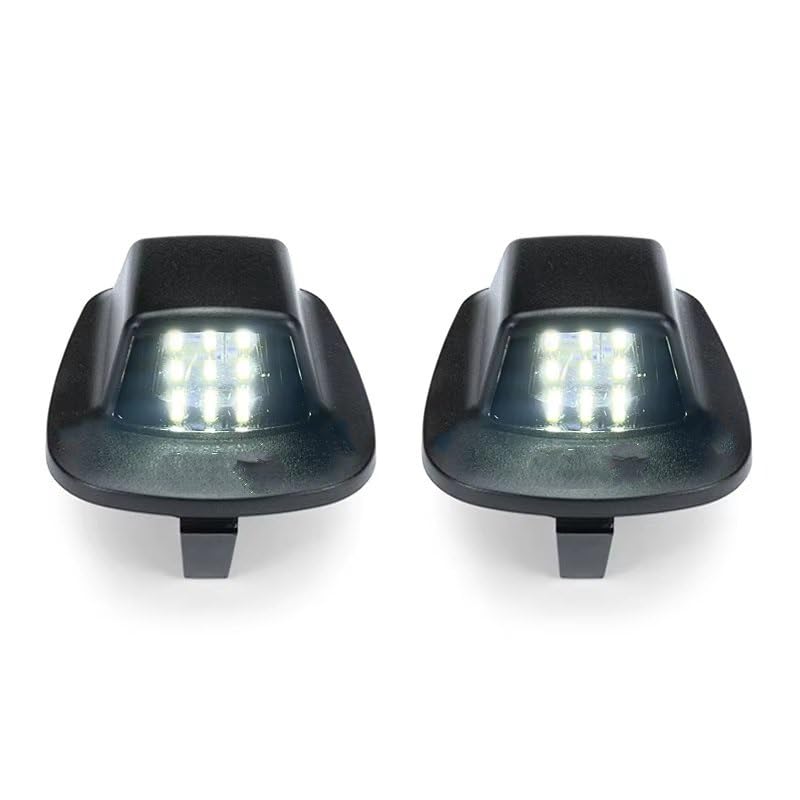 Luz de matrícula para renovar parachoques de Dodge Dakota 1997 a 2010 set doble
