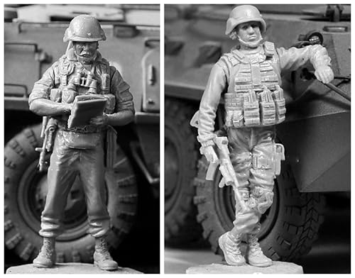 Kit Resina Soldado TRUEGRIS 1/35 Unpainted Unassembled miniatura 1