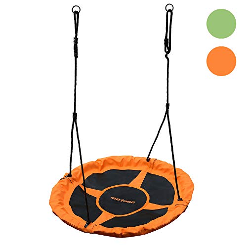 Columpio Infantil Ajustable - Nido para Niños y Adultos Columpio Redondo 100cm...
