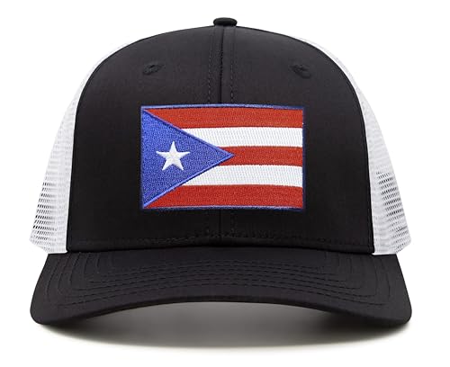 Image of International Tie State Hat for Men and Women, Adjustable Snapback Trucker Baseball Cap with Embroidered Patch