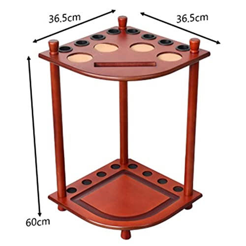 Support de queue de billard avec porte-gobelet pour salon de jeux - 2
