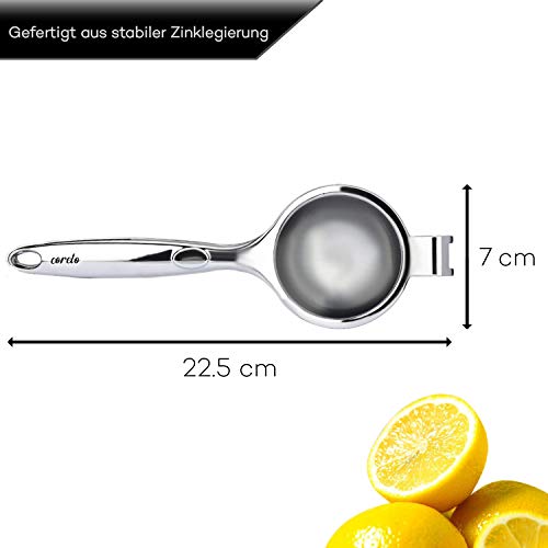 CORELO Premium citroenpers zinklegering citruspers voor limoenen citroenen oranje - Image 7