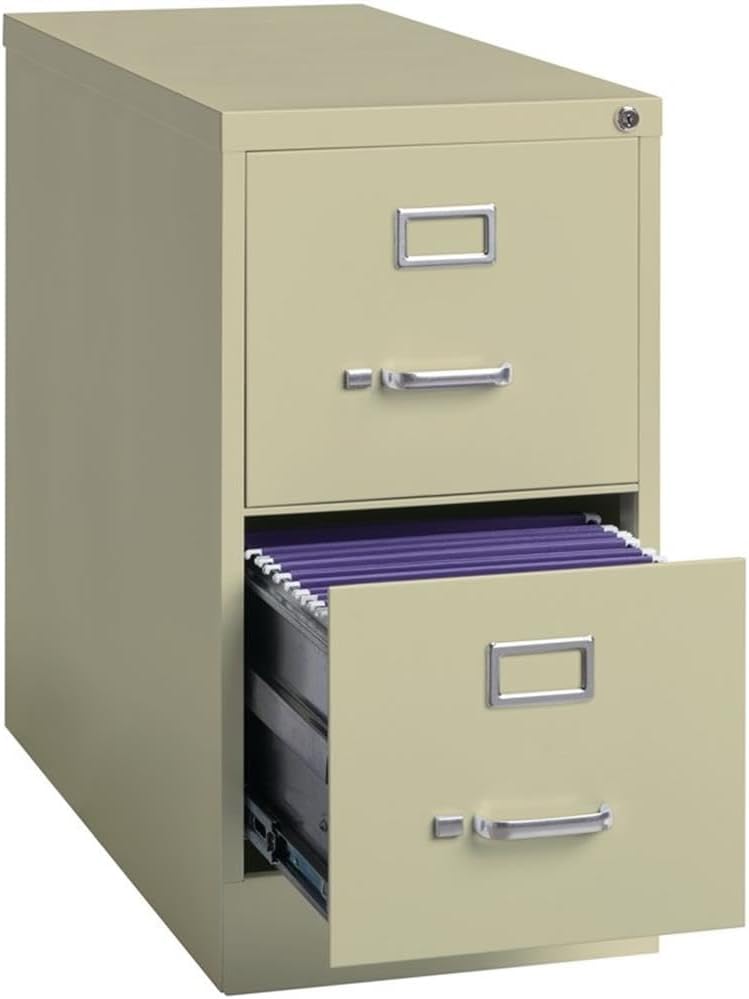 2 Drawer Commercial Letter Size File Cabinet Finish: Putty