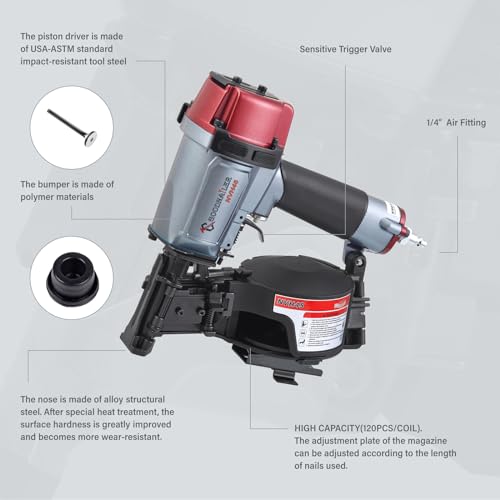 Stanley Bostitch #RN46-1 Pneu Coil Roof Nailer