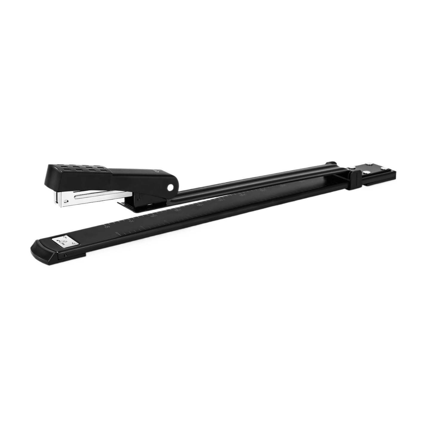 Cucitrice per Casa Ufficio Bookmaker di Libri Standard A Braccio Lungo Prenota Prenotazione Il È Allungato Accessori per Scrivania(Black)