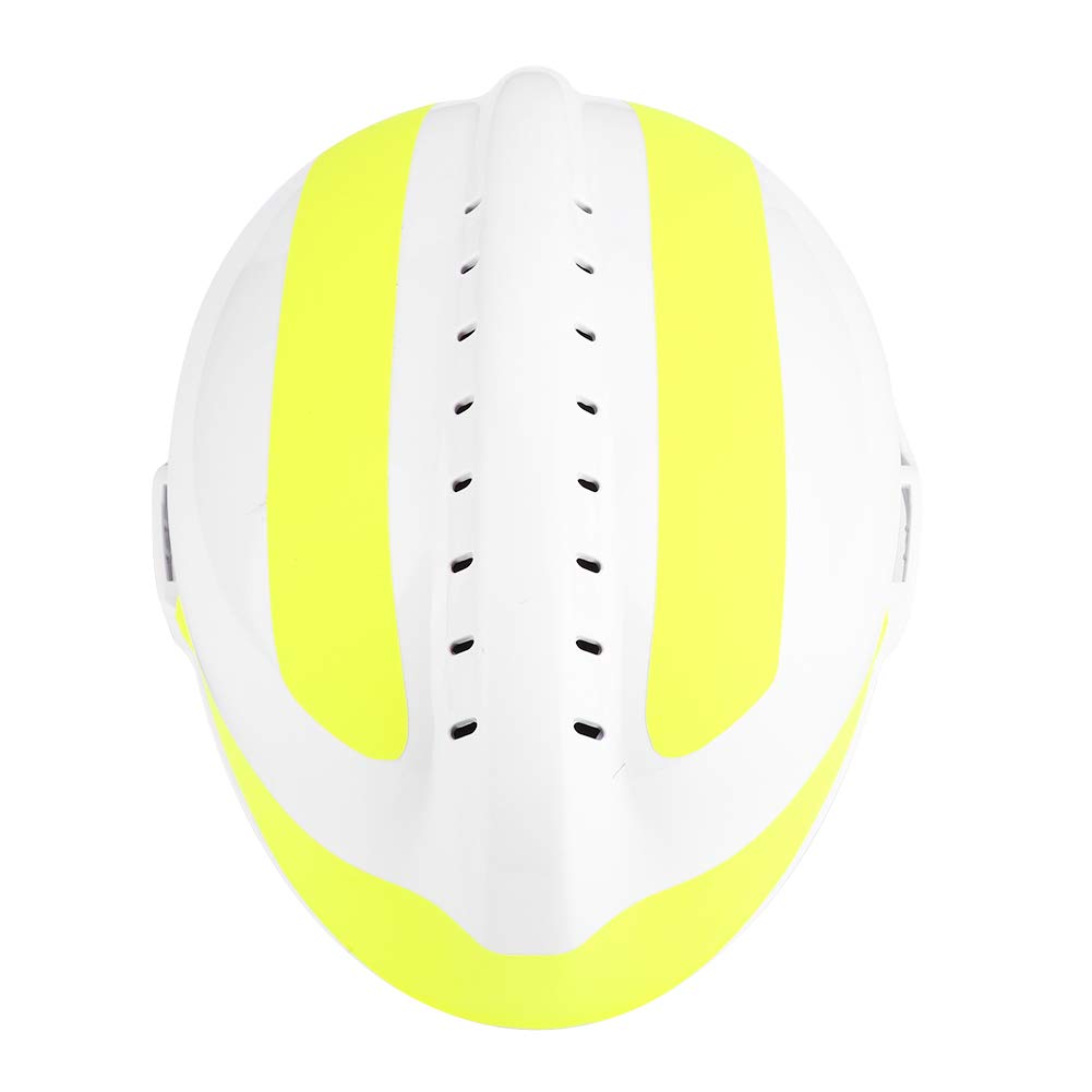 Casque de Sauvetage pour Pompiers – Casque Rigide Anti-Impact Durable avec Ventilation – 53 Cm-63 Cm pour Le Sauvetage d'urgence et la Construction