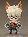 AGOOLZX My Hero Academia Bakugo Katsuki Q Version Nendoroid Face Figura Mobile modificabile PVC Anime Cartoon Game Character Modello Statue Character Toy Decorazione da Collezione Gift 10cm Box
