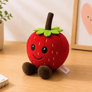 TOYTALES Berry Boo Soft Toy, Red, 15cm