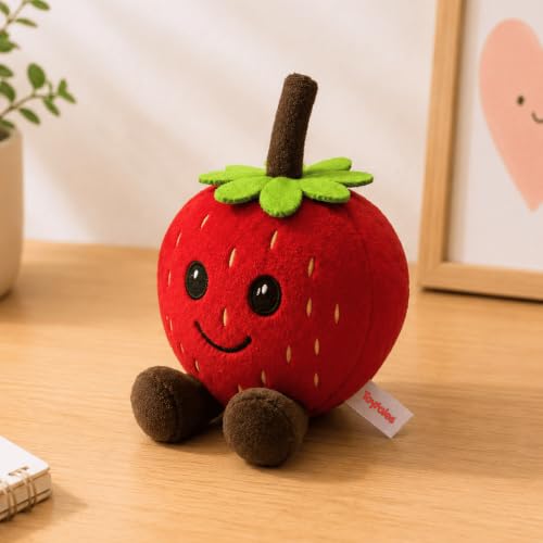 TOYTALES Berry Boo Soft Toy, Red, 15cm