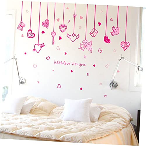 Décalcomanies cœur Saint-Valentin et sticker mural intérieur festive - 8