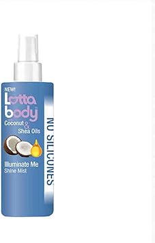 Lottabody Coconut & Shea Oils Illuminate Me Shine Mist 118ml