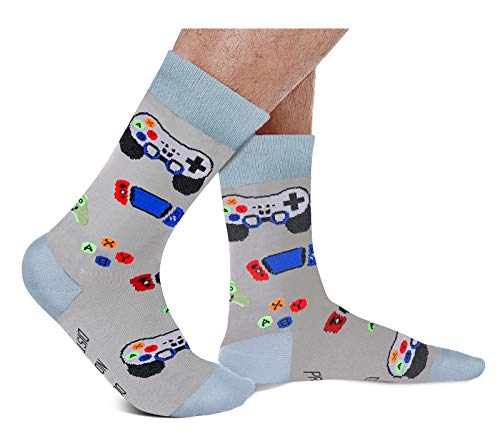 2 Pairs Gaming Gamer Socks For Men Women-Do Not Disturb I'm Gaming,I'm Watching Baseball, Valentines Day Gifts For Mens Teen Boys,Game Baseball Lovers Gift Stocking Stuffers-Blue #TOP2