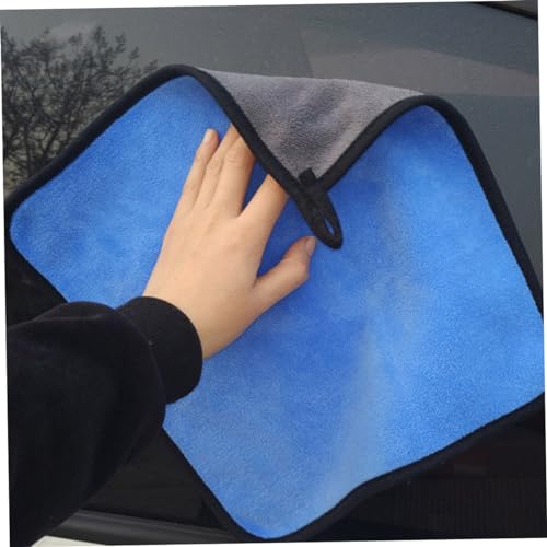 GRIRIW 4 Peças Toalha De Lavagem De Carro Toalha Sem Fiapos Absorvente Toalhas De Carro Toalha De Se