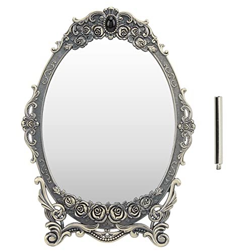 Miroir de maquillage de vanité de comptoir pour chambre à coucher chic - 2