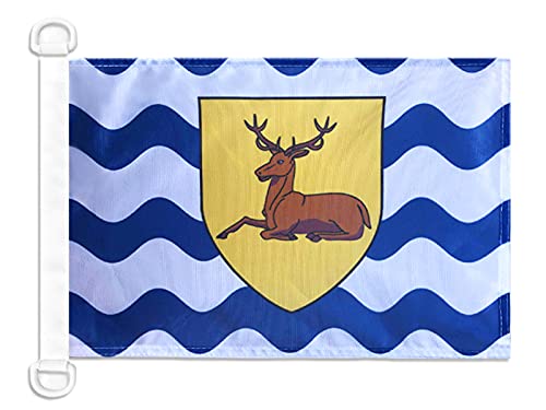 AZ FLAG Hertfordshire county Nautical Flag 18'' x 12'', County of Herts., England flags 30 x 45 cm, Banner 12x18 in for boat — image 1
