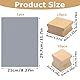Pyuyan DIY-Stempel, 20 PCS Blanko-Stempelhalter aus Hartholz für Lasergravur, mit Grauem Stempelbogen Aus Gummi, 2cm /4cm