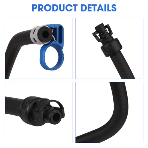 Ozikutech Radiator Coolant Hose Compatible With 2011-2016 Chevrolet Cruze,2012-2020 Sonic,2013-2017 Buick Encore,Premium Radiator Hose Replacement Oem# 13251447 Coolant By-Pass Hose thumb #4