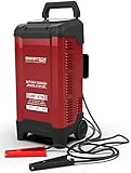 Smartech WBC-275 Wheel Automotive Battery Charger, For All 6V & 12V Batteries, 275 Amp Engine Start & 60 Amp Boost Function, Digital Readout Display, Microprocessor for Safe, Fast, & Easy Charging