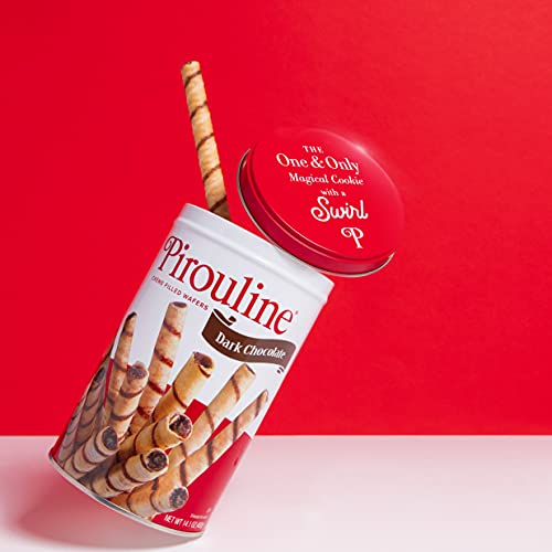 Pirouline Artisan Rolled Wafers - Dark Chocolate - 14 oz - Thumbnail 4
