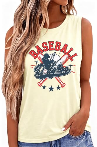 Baseball Jersey Shirts Tank Tops: Women Baseball Savannah Sleeveless Shirts - image 1