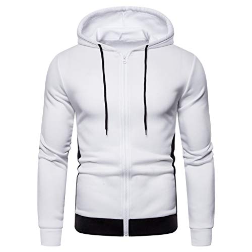 FEISI22 Men's Hooded Fleece Sweatshirt Pullover EcoSmart Fleece Hooded Sweatshirt Heavy Blend Fleece Hooded Sweatshirt