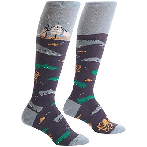Sock It To Me Women's Knee High Socks - Sea Voyage Cover