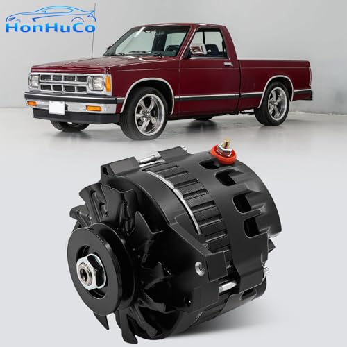 HonHuCo 91023130 CS-130 Alternator 12V 220 Amp V-Belt Pulley Fits for GM 1985-1993 2.5L 2.8L 3.0L 4.8L 5.0L 5.7L 6.2L 6.5L 7.4L - Thumbnail 2