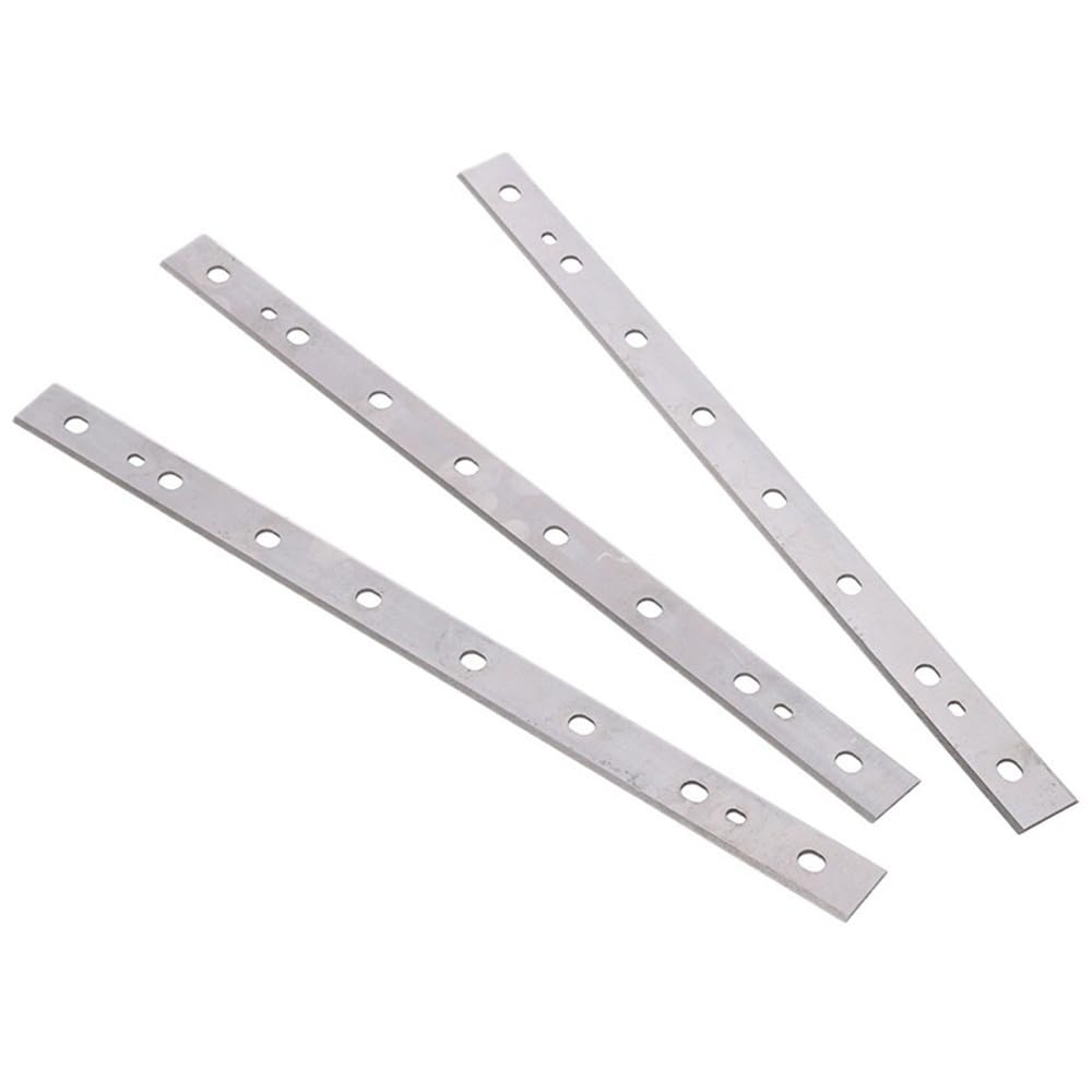 Cuchillas de repuesto M2 HSS for cepilladora, cuchillas de cepilladora de doble cara for carpintería, herramientas de corte de madera, 3 piezas