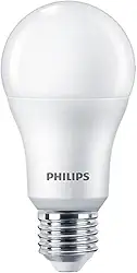 PHILIPS Lampada LED bulbo luz amarela, 9W, Bivolt (100-240V), Base E27