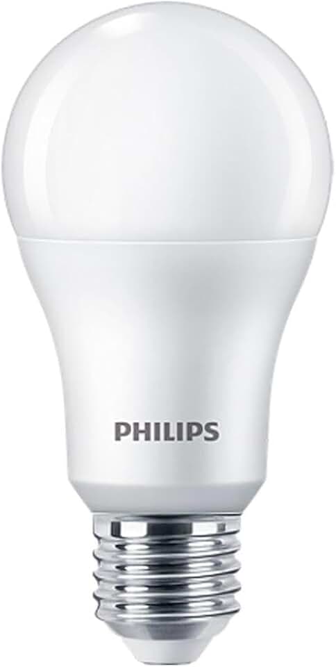PHILIPS LEDBulb Lâmpada Led Base E27, Branco (Quente), Bivolt (100-240 V), 4.5 W
