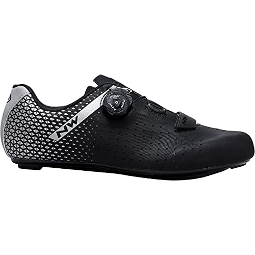 Northwave Core Plus 2 Cycling Shoe - Men's Black/Silver, 45.0