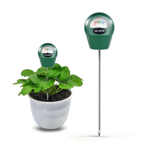 Zoiydals Soil Moisture Meter for Plants, Hygrometer Sensor Water Monitor, Plant Moisture Tester for...