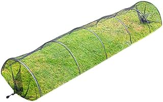 DIVCHI Net Grow Tunnel Plant Cover Black - Lasting Protection Against Birds, Deer and Other Pests