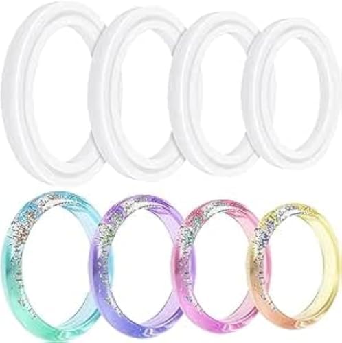 1Pc Silicone Bangle Mold Round Silicone Mold For DIY Jewelry Dried Flower Resin Rhombus Bracelet Model Casting Mould Tools Conbo I430199030