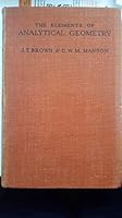 Elements of Analytical Geometry: Pts. 1 & 2 0333029488 Book Cover