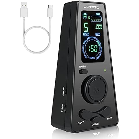 Digital Metronome with Timer and Color Display Cover