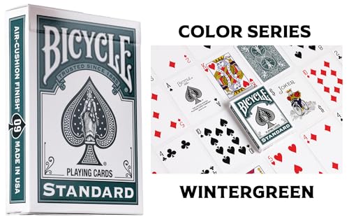 Bicycle Playing Cards 6-Deck Collector&rsquo;s Bundle &ndash; Includes Stargazer Nebula, New Moon, Observatory, Color Series Fairway, Pumpkin & Wintergreen.