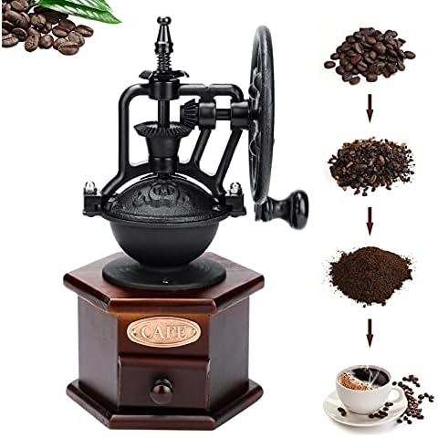 Molinillo de café manual de madera Victop Cover