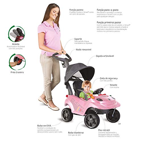 Smart Baby Comfort (rosa) Bandeirante Rosa