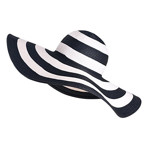 Make a Bold Fashion Statement with a Black and White Striped Hat