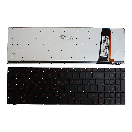 Clavier de remplacement pour ASUS N550JK réparant la saisie défectueuse