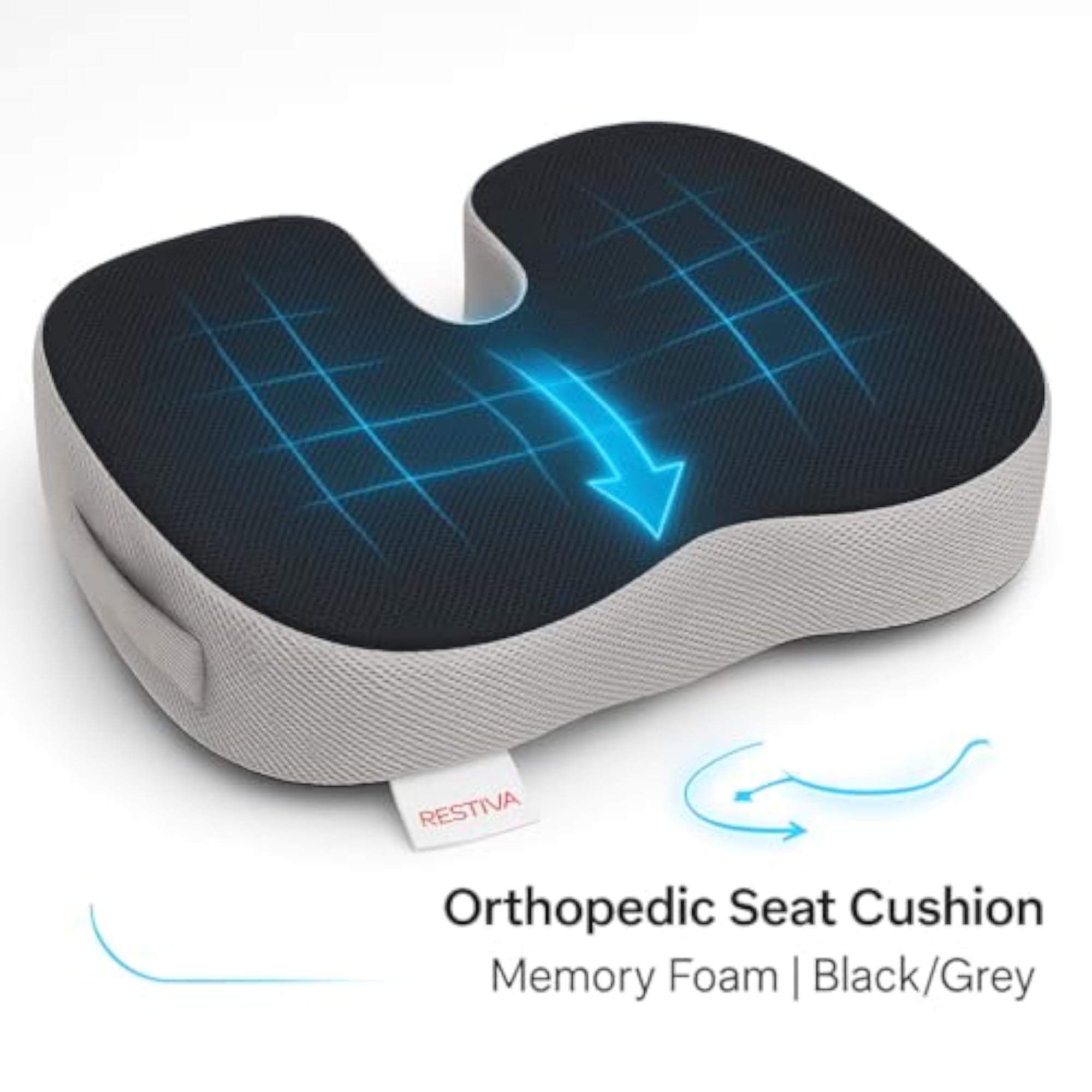 Neck Rest, Backrest & Wedge Seat Cushion Combo