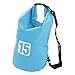 Yosoo Travel Backpack, Beach Bag with Shoulder Strap PVC for Swimming Raftin (Blue)