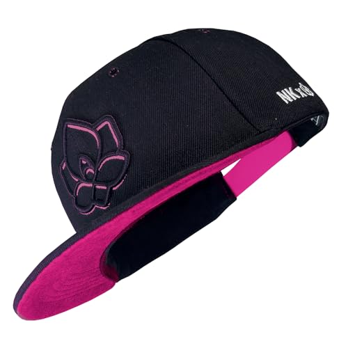 Nebelkind Snapback-Cap-Herren Damen Der Keller schwarz-pink,...