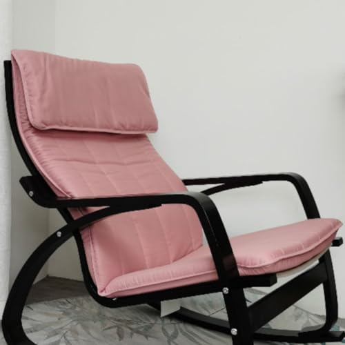 Coussin de Remplacement Compatible avec IKEA Poang – Mousse à Mémoire de Forme, Housse Amovible Lavable en Machine, Non Glissant, 6cm Coussin de Siège pour Fauteuil – Chaise Non Incluse