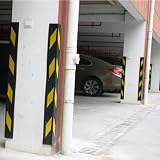 ELzEy Ochraniacze narożników Narożnik ścienny do garaży parkingowych, kolumna gumowa, ochrona garażu na parterze Narożniki ścienne, grubość 1 cm na parkingi wewnętrzne i zewnętrzne, garaż(10pcs-100cm)