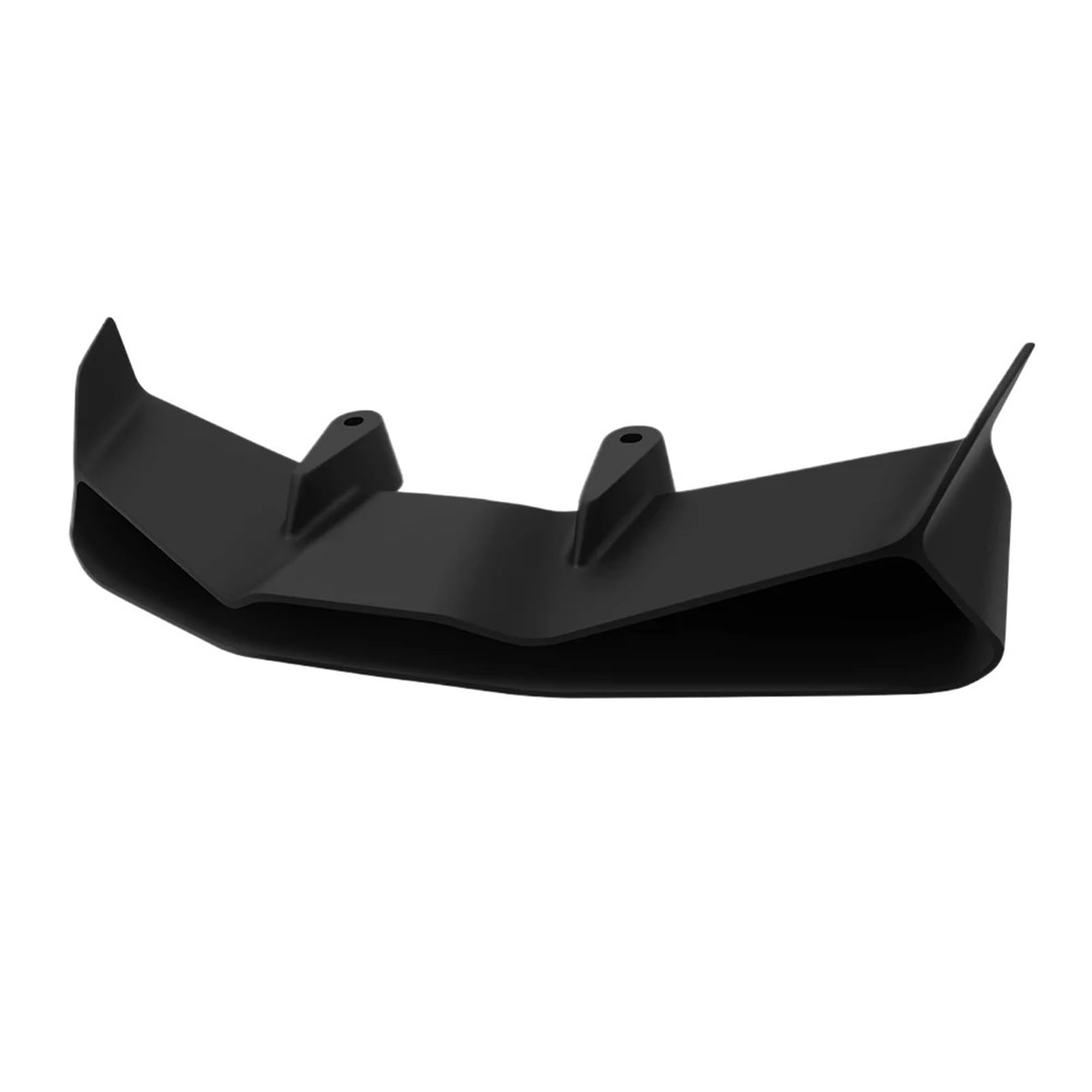 Divisor Parachoques Delantero Compatible con Street Triple 765 S RS 2017-2024 Street Triple 765 RS 2024 2023 Kit de alerones Frontales de carenado de ala Fija Motocicleta Alerón(Black)