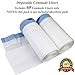 Commode Liners, Bearals Commode Bags Bedside Commode Liners Disposable for Adult Commode (Pack of 60)